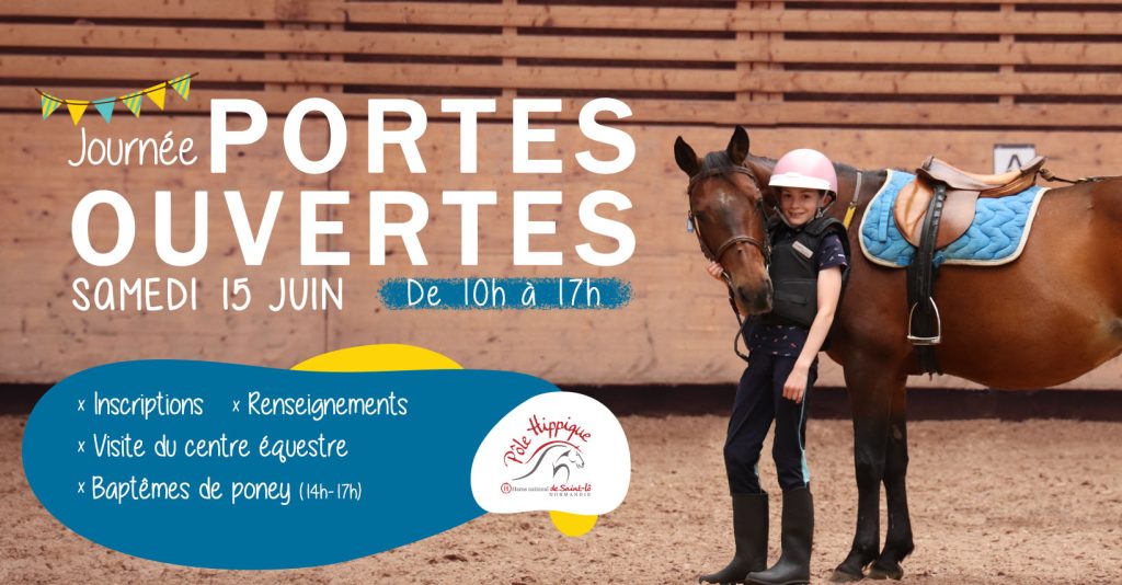 Portes ouvertes le samedi 15 juin au centre équestre